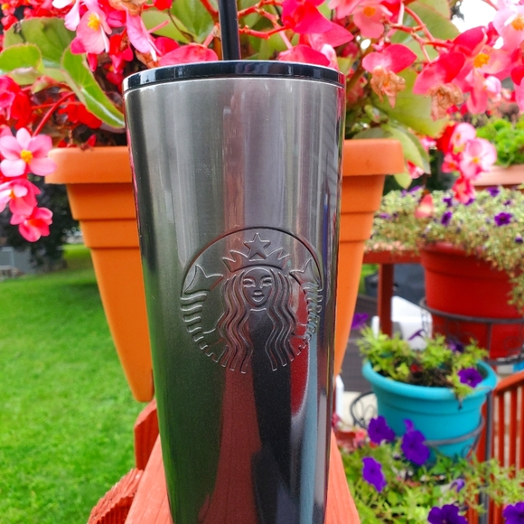 Starbucks Drink Tumbler Cup Glitter New